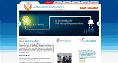 Desktop Screenshot of globalmindsconsultancy.com